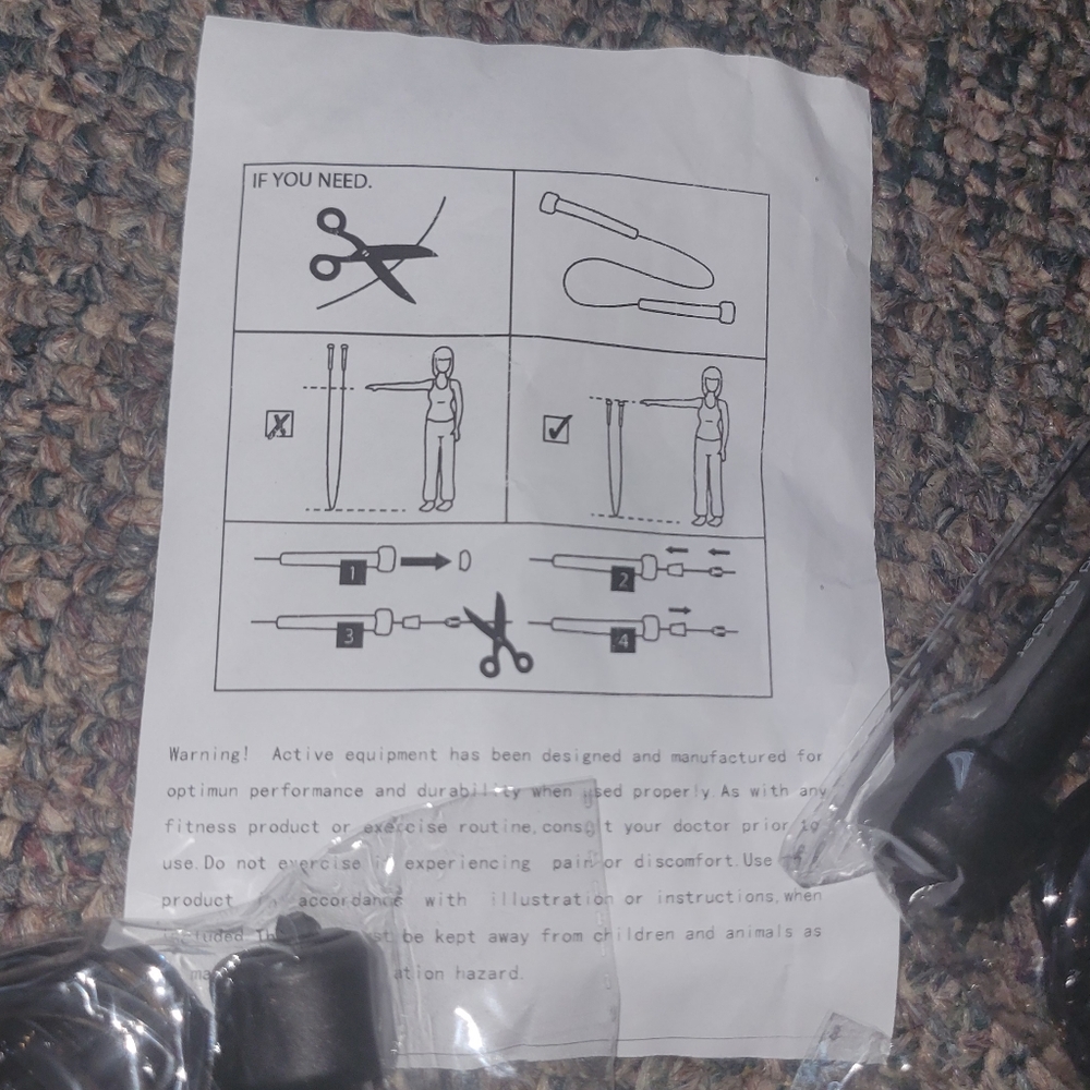 Black Jump Rope Set- 3 Pack - Picture 6 of 7